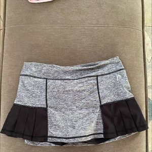 Head active skort pleated front